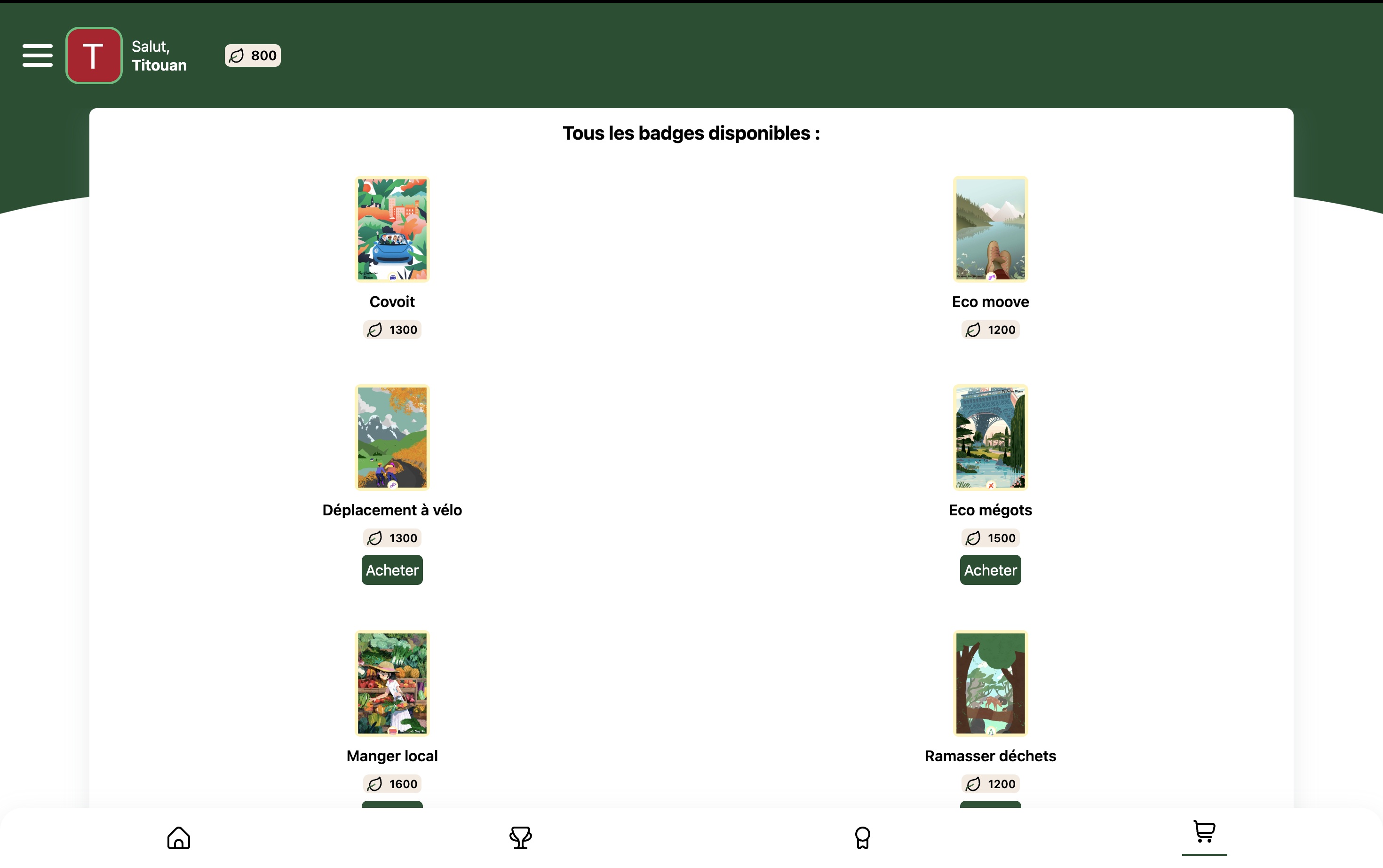 screenshot charte graphique