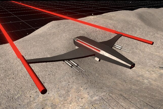 vaisseaux alien dans le jeu